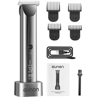 EUNON Multi-Haarschneider, Ergonomie Herren Haarschneidemaschine Schnurlos, Tragbar USB Aufladen, wasserdicht Profi Haarschneidewerkzeuge für Heim oder Reise