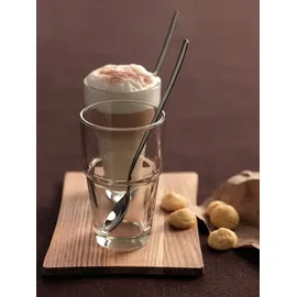 LEONARDO 6er Set Leonardo Latte-Macchiato-Becher Solo 250 ml Glas Transparent Klar