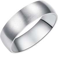 True Rebels Ring Edelstahl in Silber 66 Herren