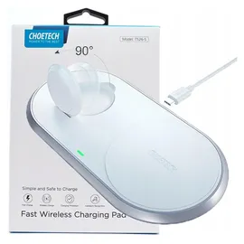 CHOETECH T317 2-in-1 Qi-Ladestation für Smartphone und Apple Watch, MFi-zertifiziert