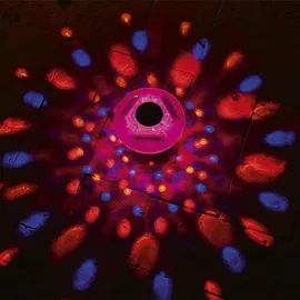 averto schwimmende Solar-LED-Poolleuchte, Ø 18 cm