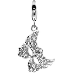 Nenalina Anhänger Masken-Symbol Zirkonia 925 Silber OneSize Damen 