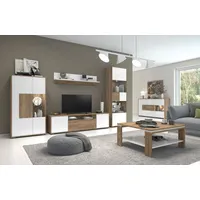 OTTO home Wandregal Stela 139 x 21,6 x 32 cm Weiß