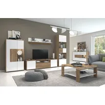 OTTO home Wandregal Stela 139 x 21,6 x 32 cm Weiß
