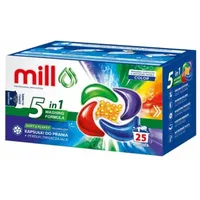 MILL PRO 5k Waschkapseln + Weichspülerperlen COLOR 25 Stück MADONIS