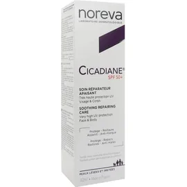 Noreva Cicadiane Lindernd Reparatur Creme Gesicht & Körper SPF 50+ 40 ml