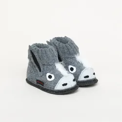 Kitz-Pichler Esel Hüttenschuh Kinder Hüttenschuh - grey - 29
