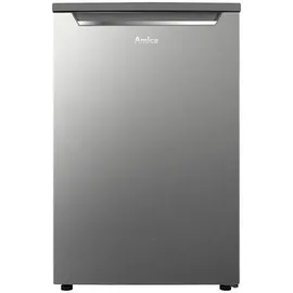 Amica 107 l / 94 l Tischkühlschrank EEK: D 108 kWh Jahr (Edelstahl)