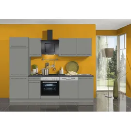 OPTIFIT Küchenzeile Bern 270 cm grau