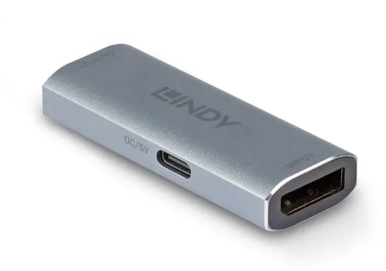 Lindy 38421 Audio-/Video-Leistungsverstärker AV-Repeater Silber