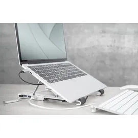 Digitus Var. Notebook-Ständer mit integr. USB-C Hub 5-Port