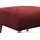 Andas Polsterhocker »Swift« passend zur Serie "Swift", B/T/H: 75/68/44 cm rot