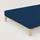 Baumwolle 90 x 190 - 100 x 220 cm blue deep