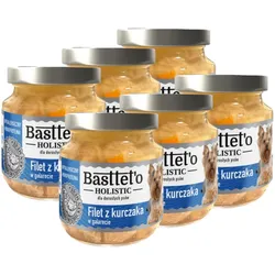 Basttet'o Holistic Hühnerfilet in Galette für Hunde 6x130g