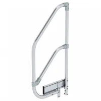 Günzburger Arbeitspodest Aluminium 2 Stufen fahrbar