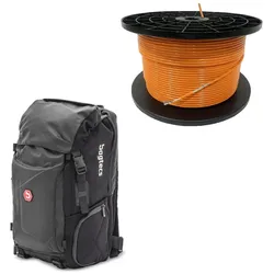 Set: 300m Begrenzungskabel für Mähroboter Ø4,0mm Extra Stark+ Rucksack HX5