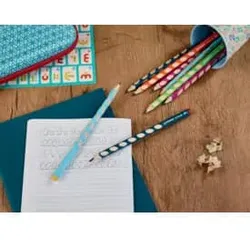 Bleistift EASYgraph 2B rechts pink STABILO 322/01-2B