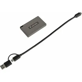 Verbatim Metal Mini SSD 1 TB USB-C 3.2 Gen 2 Schwarz 32031