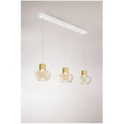 Fabas Luce 3767-48-365 Kino Pendelleuchten 36W Cognac