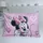 Jerry Fabrics Disney Minnie Mouse Baby- Bettwäsche Powder Pink 100% Baumwolle, Bettbezug 100 x 135 cm + Weiß