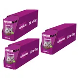 Whiskas Adult Nassfutter für Katzen in Sauce