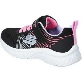 SKECHERS Microspec Plus - Swirl Sweet Kinder Mädchen Sneaker Schuhe 303535L BKMT, Schuhgröße:33 EU