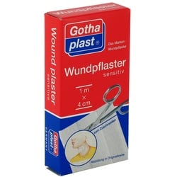 Gothaplast Wundpfl.sensitiv 4 cmx1 m geschnitten