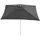 MCW Schirmbezug Lissabon Polyester 2 x 3 m Anthrazit