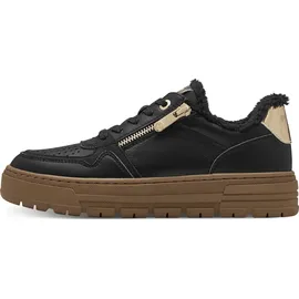 Marco Tozzi Plateau-Sneaker Schwarz Damen 39