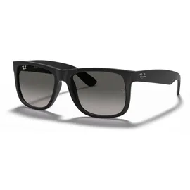 Ray-Ban Justin RB4165 601/8G 54 rubber black / grey gradient
