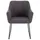 Home Deluxe Esszimmerstuhl PAKU Webstoff grau 2er Set