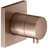 Keuco IXMO Umstellventil Unterputz für 2 Verbraucher rotgold gebürstet 59557291002