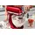 KitchenAid Artisan 5KSM175 Liebesapfel Rot Glasset mit Glasschüssel