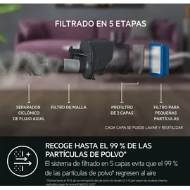 AEG Clean 5000 Akku-Staubsauger AS52CB21DB