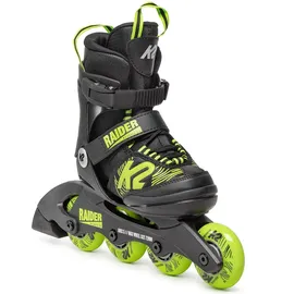 K2 Raider - Jungen Inline Skates — Black - Lime — 30G0125