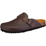 LICO Bioline Clog Herren braun 39