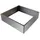 Bellissa Vertikalbeet Rahmen M 75 x 75 x 20 cm Rotbraun