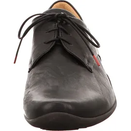 THINK! Stone chromfrei gegerbte nachhaltige Halbschuhe, schwarz 42.5