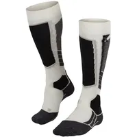 Falke SK2 Intermediate Damen Skiing Kniestrümpfe woolwhite 2060, 41-42