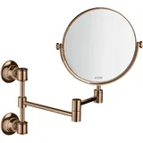 Hansgrohe Rasierspiegel Axor Montreux schw, neigbar, Wandmont., pol. r gol