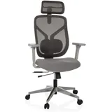 HJH Office CASSILIS W Netzstoff Grau