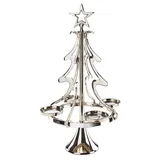 Kobolo Kerzenhalter XMASTREE4 in Silber | Gr.: onesize