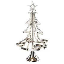 Kobolo Kerzenhalter XMASTREE4 in Silber | Gr.: onesize