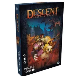 Fantasy Flight Games Puzzle SDTD0003 - Descent Legenden der Finsternis Puzzle, 1000 Teile, 1000 Puzzleteile bunt