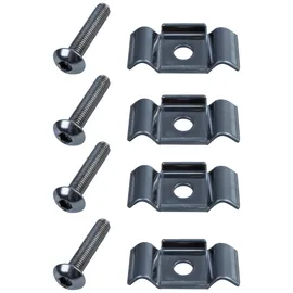 GAH Alberts Alberts Zubehör-Set für Vierkantpfosten, Edelstahl |