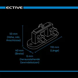 Ective BM X Batteriemonitor mit 500A Shunt und Bluetooth App