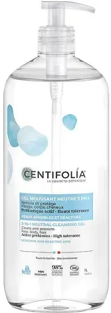 Centifolia Neutrales Schaumgel 3In1 Empfindliche Und Reaktive Haut Pumpflakon 1l