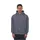dropsize HEAVY OVERSIZE EMBO HOODIE - grau