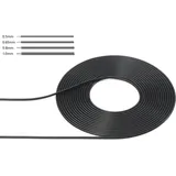 TAMIYA Kabel 1:6/1:12/1:24 0,65mm Schwarz 300012676