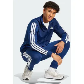 adidas Sportswear Basic 3-Streifen Tricot Trainingsanzug Dark Blue M